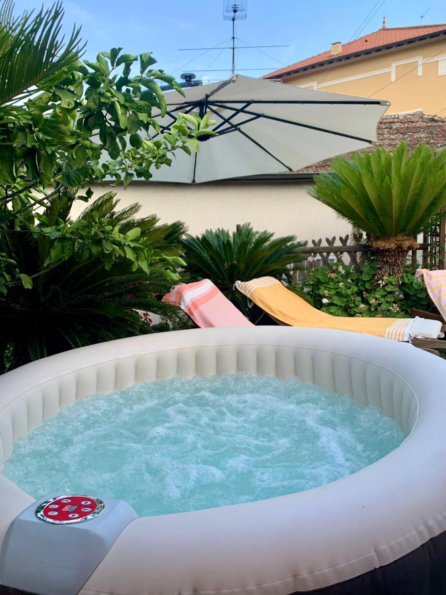 The Sea Flower Appartamento Con Giardino E Garage Auto Incluso Sanremo Exterior foto